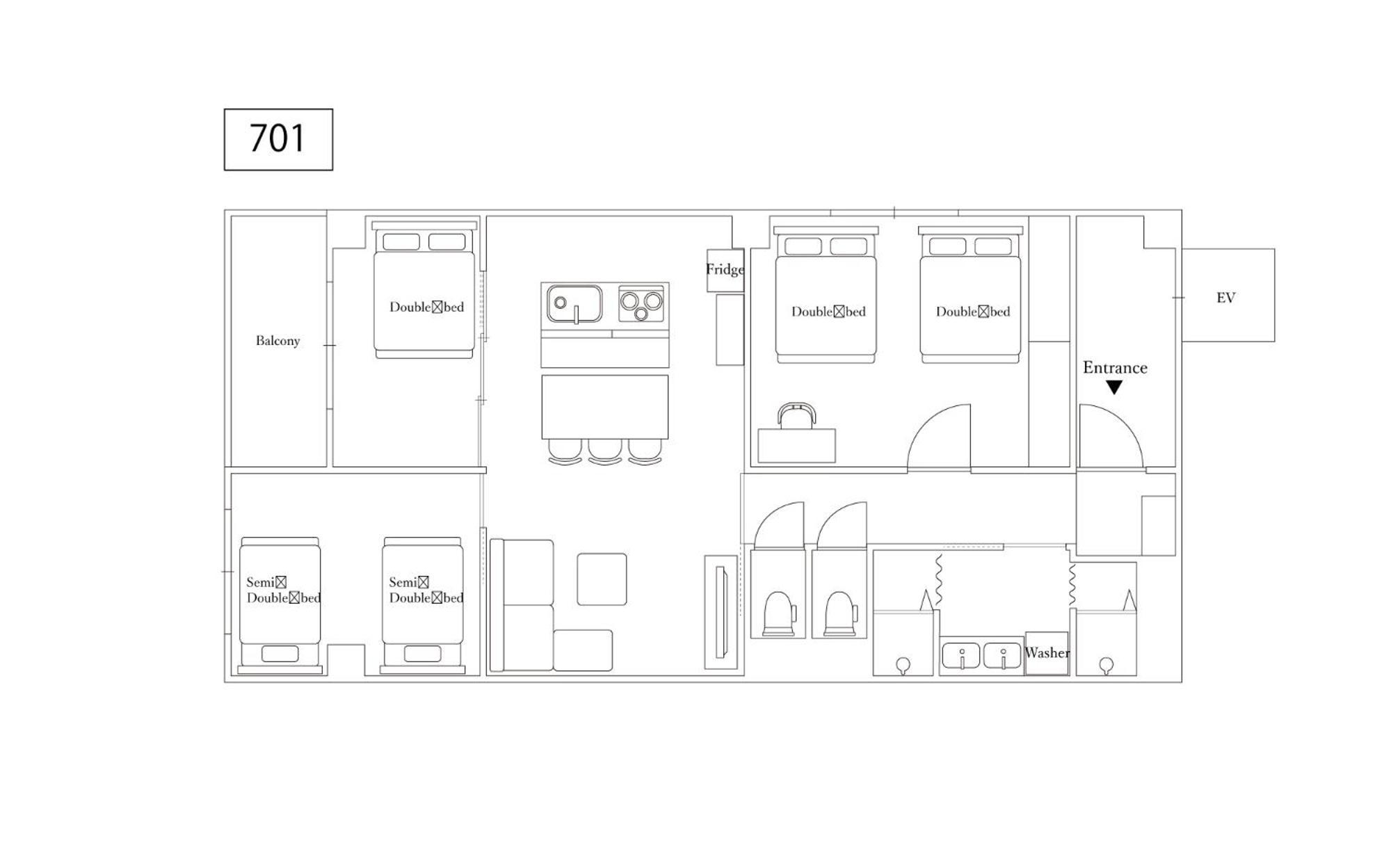 Ferienwohnung Eni Minamihorie Kaede Ōsaka Exterior foto